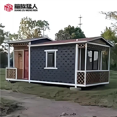 Villa s ľahkým oceľovým domom