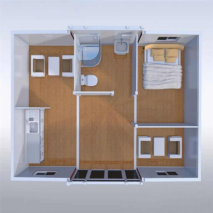 Waterproof Emergency Modular Container House