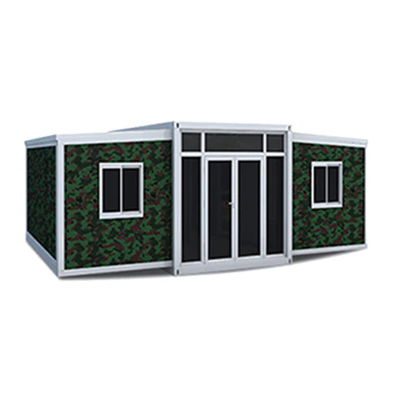 Expandable Container House With 2 Bedrooms
